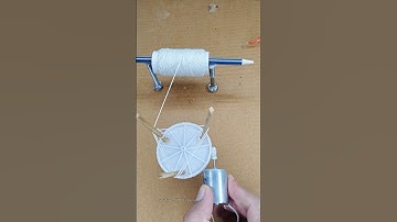 Thread winding machine | #dcmotor #tech #youtubeshorts #dcmotorproject