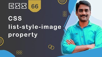 CSS list-style-image Property - CSS Tutorial 66 🚀
