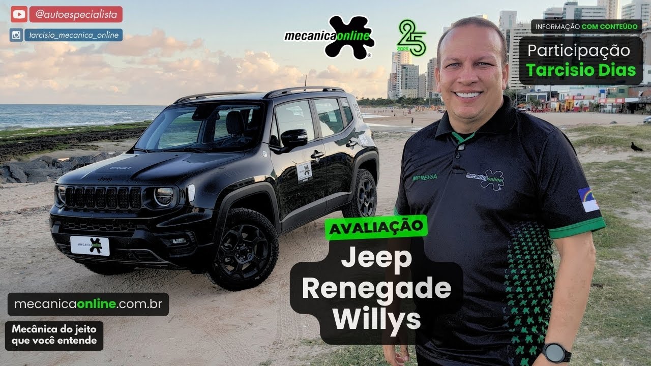 Avaliação Jeep Renegade Willys 2025
