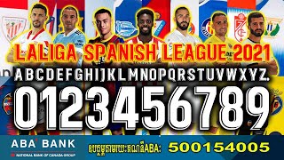 LALIGA Spanish league 2021 By Home Design Fc to Download Free all Font for Laliga screenshot 1