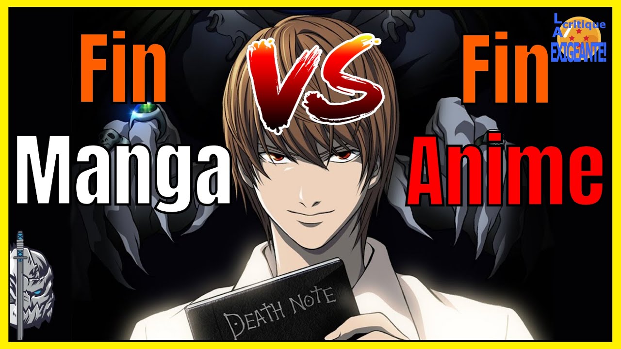 Death Note : Fin manga vs Fin animé - La critique exigeante! - YouTube