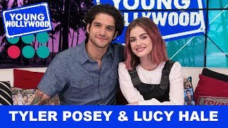 Lucy Hale \& Tyler Posey Spill On Their Truth or Dare Romance Scene!