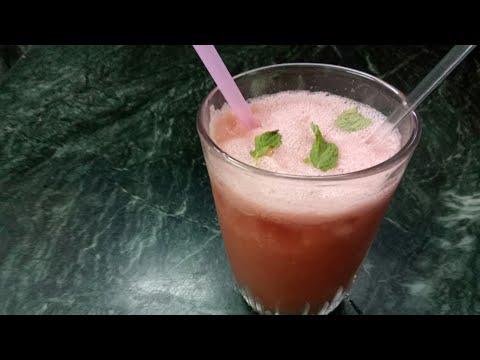 summer-drink-||-watermelon-mint-mocktail-||