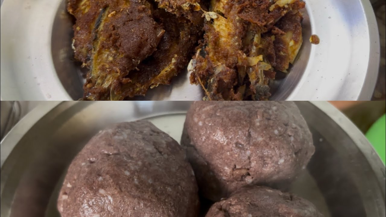 Sunday special fish curry and fish fry 