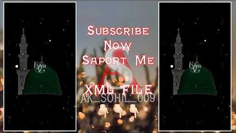 Eid Milad Un Nabi Tutorial Shake Effect Status Editting Alight Motion | Islamic Status | XML FILE