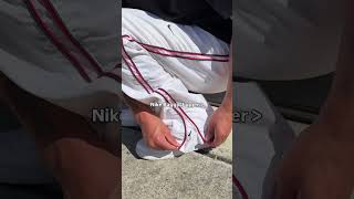 Unzipping The Nike Baggy Track Pants