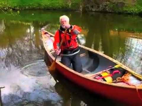 Open canoe for Beginners - How to do a J Stoke (Part 1 