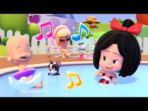 Cleo & Cuquin Music 👧🏻👶🏻 Swim Safety Song and More Nursery Rhymes for Kids 🛟🎵 Fun Songs for Kids