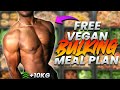*FREE* Vegan BULKING Meal Plan Template
