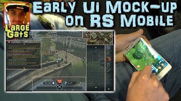 Early UI Mock-up on RS Mobile!