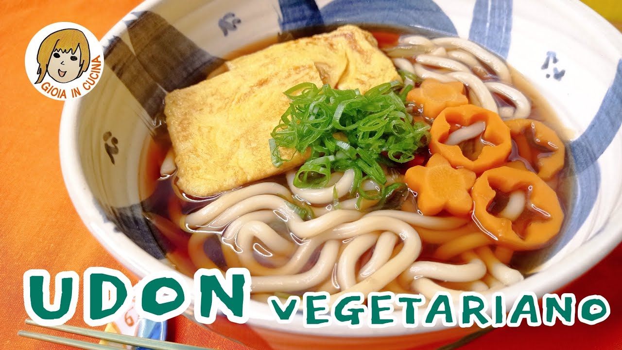 UDON VEGETARIANO ∣ VEGETARIAN UDON SOUP |  RICETTA UDON FACILE | EASY UDON RECIPE 🍜🍜🍜