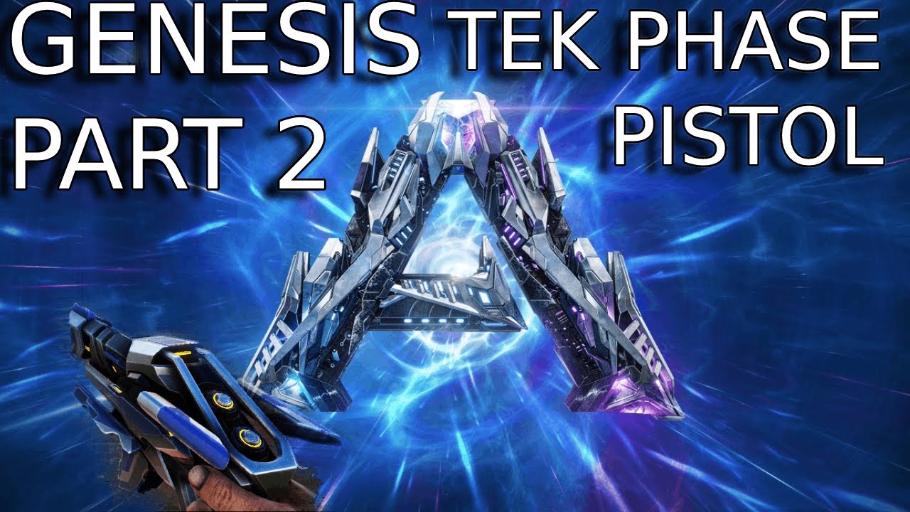 Tek Phase Pistol (Genesis: Part 2) - ARK: Survival Evolved Wiki