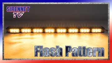 Flash Pattern: Whelen 8 TIR3 Super-LED Traffic Advisor & Control Head
