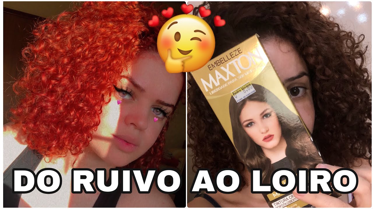 DO RUIVO AO LOIRO ESCURO COM MAXTON