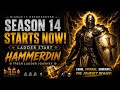 Season 14 Hammerdin Ladder Start! Level 1-17 Journey