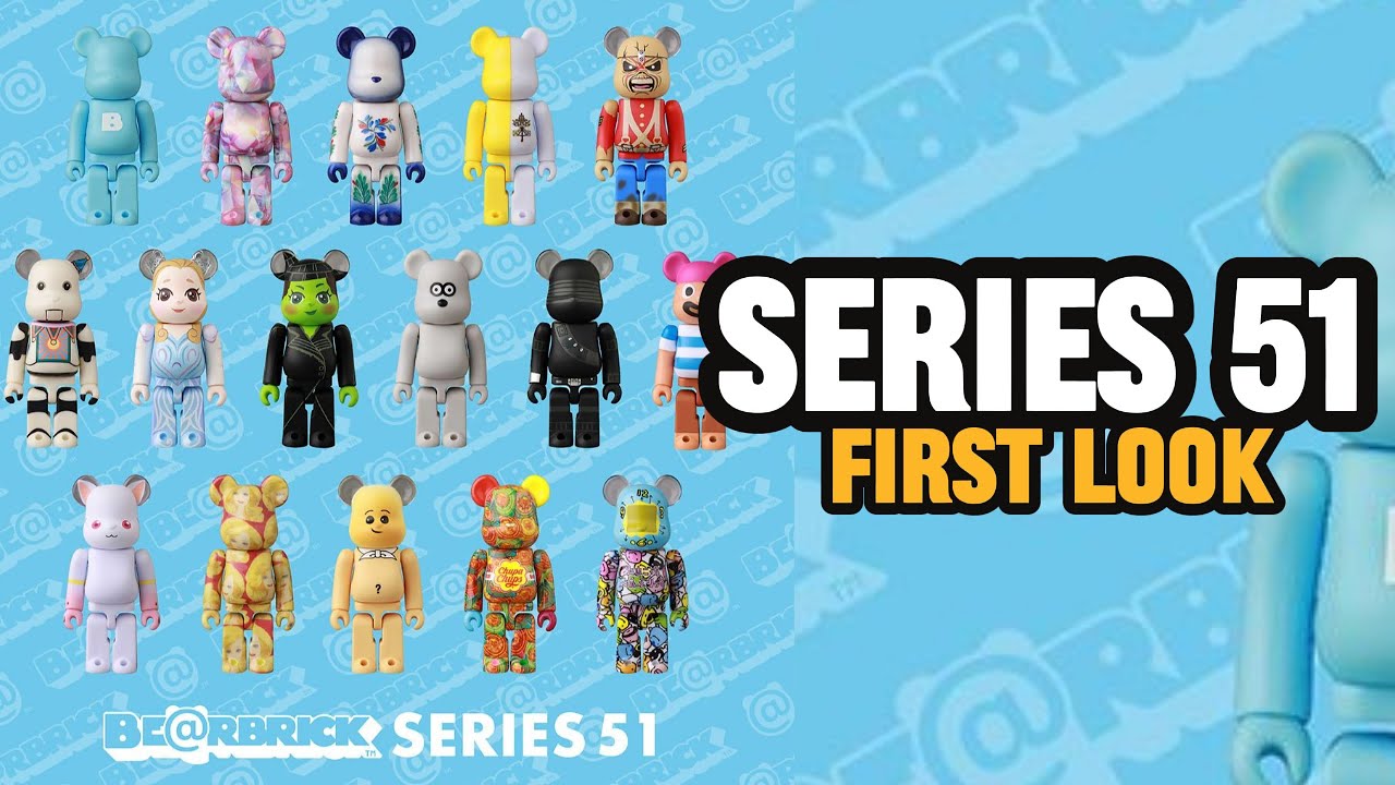 First Look at Bearbrick Series 51 - Preview & Reactions - YouTube