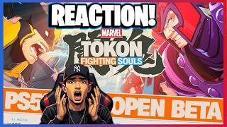 Marvel Tōkon Fighting Souls Beta Trailer REACTION — 9/10 And Im Playing All Weekend 😤🔥