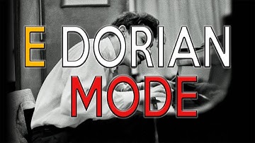 E DORIAN MODE in 30 SECONDES - ANIMATED MUSIC THEORY TUTORIAL