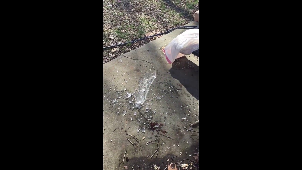 THROWING ICE !!! YouTube