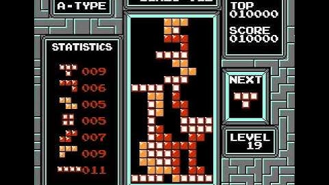 PAL NES Tetris is (not as hard as) Hard (as it first seemed, but it felt ridiculous at the time)