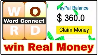 Use Word Connect App " make money for online match game app, complete level get 360,00$ Free ! screenshot 5