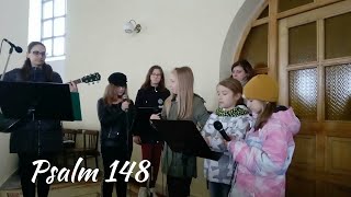 Video thumbnail of "Schola Adonai - Alleluja, niech zabrzmi Panu chwała w niebiosach (Psalm 148)"