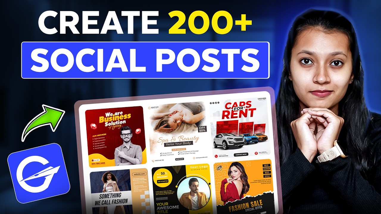 How to Automatically Design & Publish Instagram Posts Using AI - YouTube
