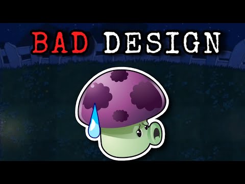 Are the Mushrooms in Plants Vs Zombies Poorly Designed???