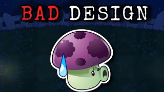 Are the Mushrooms in Plants Vs Zombies Poorly Designed???