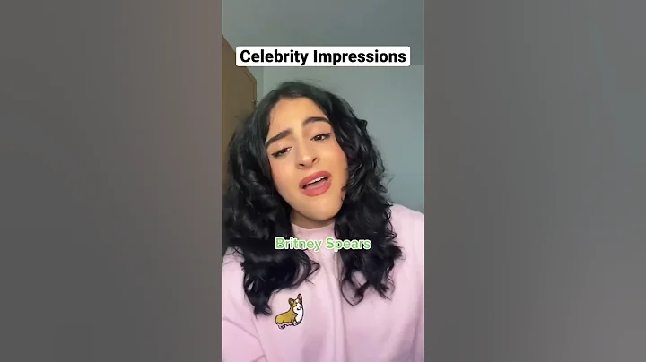 rynia kando does celebrity impressions #impressions #shorts #singing