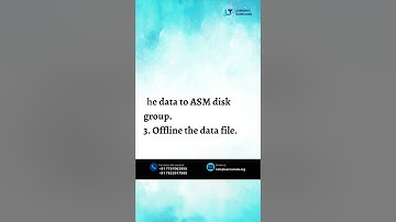 #shorts miss to give + symbol in ASM while adding datafile in tablespace.