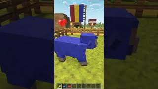 Red+ Blue = Hollow Purple #minecraft #minecraftmemes #gaming #minecraftpc #short