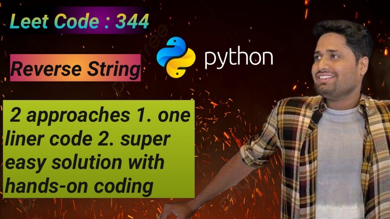 Leet Code 344. Reverse String - YouTube