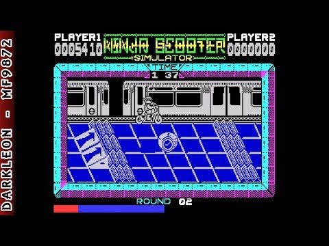 Sinclair Spectrum - Ninja Scooter Simulator
