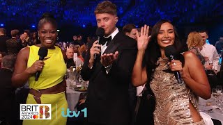 Maya Jama, Clara Amfo & Roman Kemp’s best bits! | The BRIT Awards 2024 | ITV