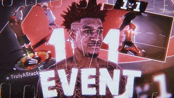 I took my LEGEND Two-way Slashing Playmaker to the 1V1 EVENT IN NBA2K20!! BEST BUILD NBA2K20