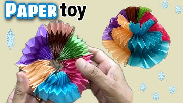 Infinity Fidget Paper Toy | Antistress Transformer Paper Toy | DIY Easy Paper Toy | Play Forever Toy