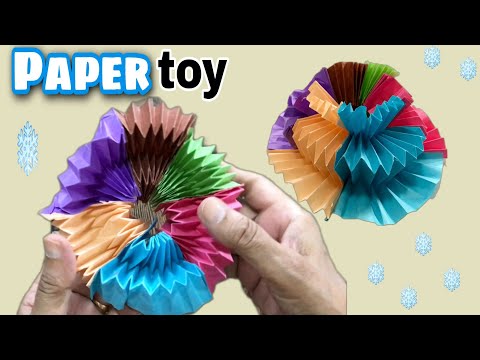 Infinity Fidget Paper Toy | Antistress Transformer Paper Toy | DIY Easy Paper Toy | Play Forever Toy