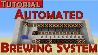 Minecraft Tutorial - Automated Potion Brewing System