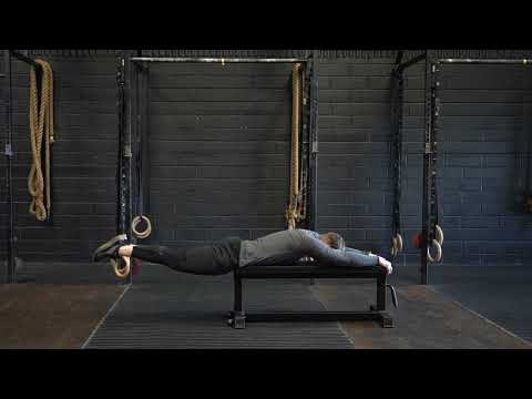Flat Bench Reverse Hyper Iso Hold