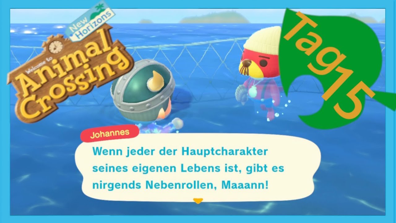 Wie Kann Man In Animal Crossing Schwimmen Tag 15 - Animal Crossing New Horizons: Schwimmen und Tauchen - YouTube
