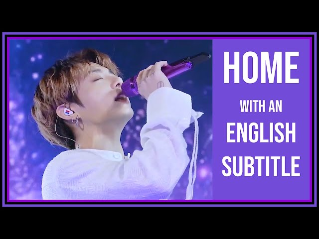 BTS - Home (stage mix) from 5th Muster u0026 Japan Official Fanmeeting vol 5 2019 [ENG SUB] [Full HD] class=