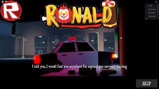 Убегаем от клоуна в макдональдсе и его зовут Рональд.Ronald.Roblox.