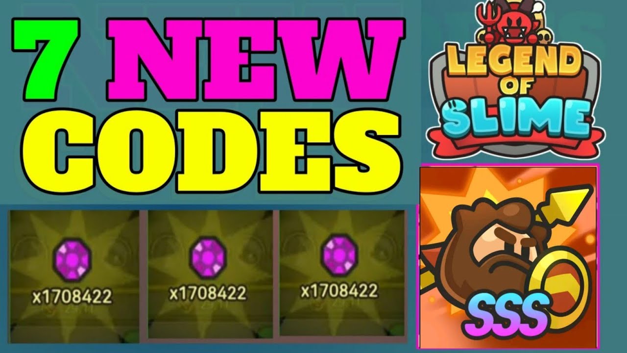 UPDATE🔥LEGEND OF SLIME COUPON CODES 2025 | LEGEND OF SLIME CODES - YouTube