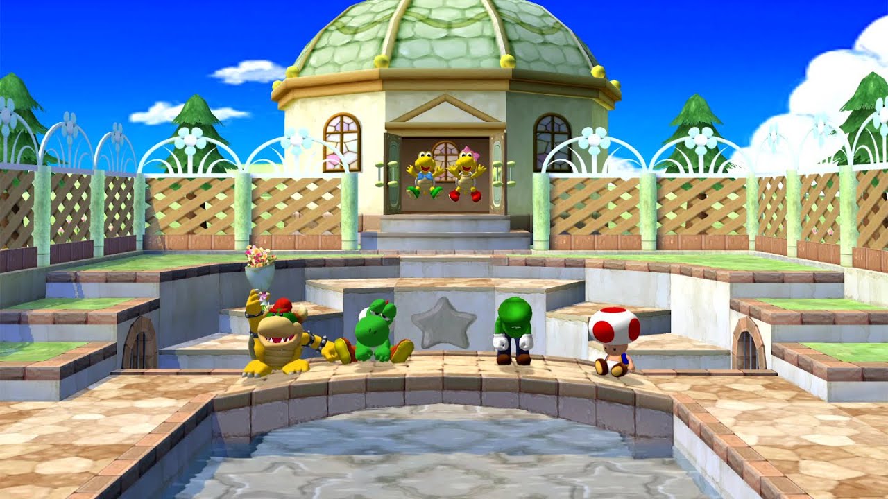 Mario Party 5 Minigames - Koopa Kid vs Yoshi vs Luigi vs Toad (Master CPU)