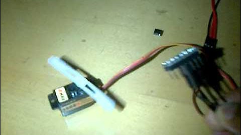 Servo Control using Raspberry Pi and MPU-6050