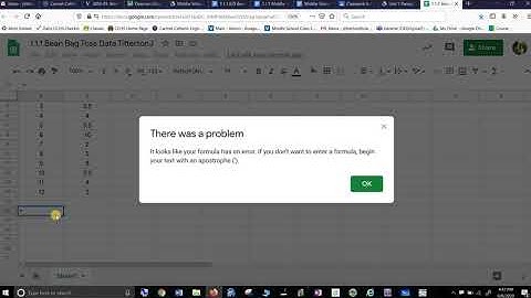 PLTW IED Bean Bag Toss Data Analysis