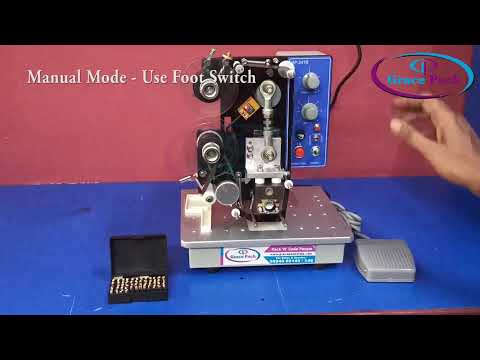 Semi Automatic Ribbon Coding Machine - HP 241