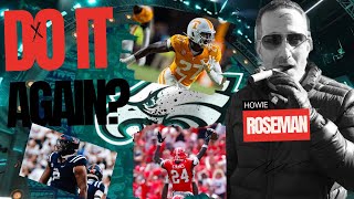 Can Howie Roseman and The Philadelphia Eagles do it AGAIN on Draft Night One??