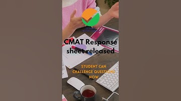 #shorts CMAT 2023 Response sheet out | Challenge the answers till 14th May | Cmat 2023 results out.
